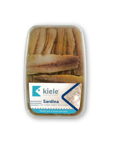 Sardina Ahumada Kiele barqueta oval 500g